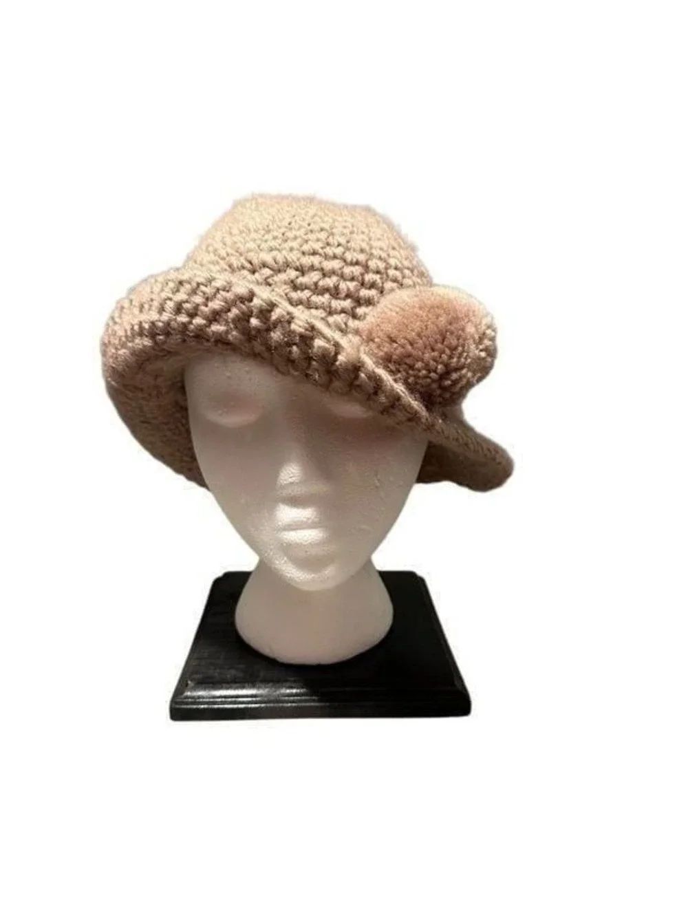 Pom-Pom Bucket Hat